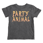 Party Animal Tee Mineral Black