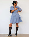 Utility Dress Pebble Blue