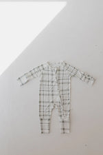 Bamboo Zip Pajamas Picnic Plaid