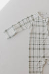 Bamboo Zip Pajamas Picnic Plaid