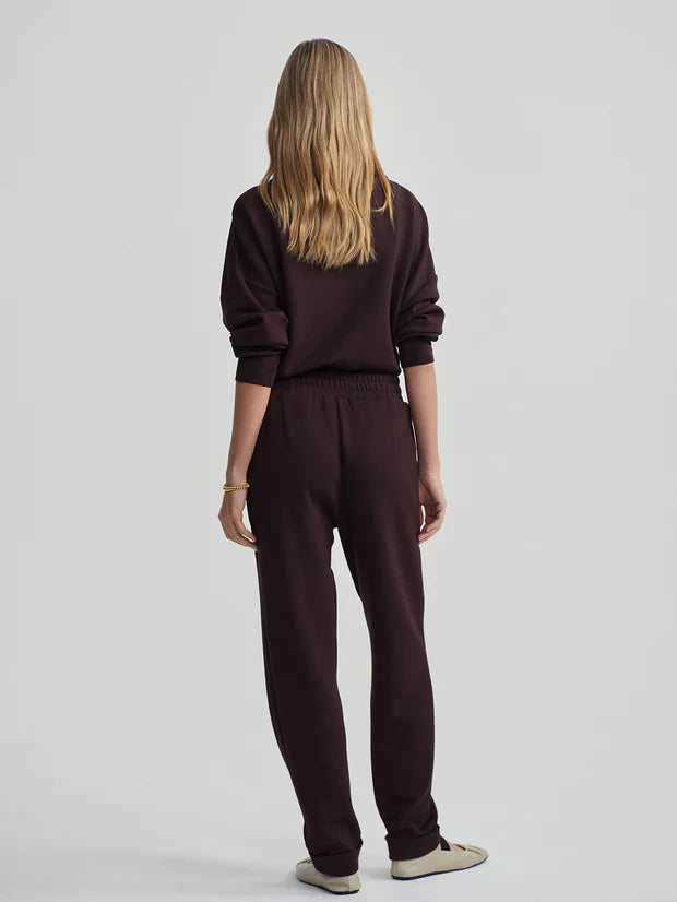 The Rolled Cuff Pant 28.5" Coffee Bean