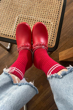 Boyfriend Socks Red