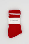 Boyfriend Socks Red