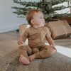 Ranch Santa Bamboo Zip Romper