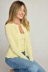 Serena Cardigan Butter Yellow