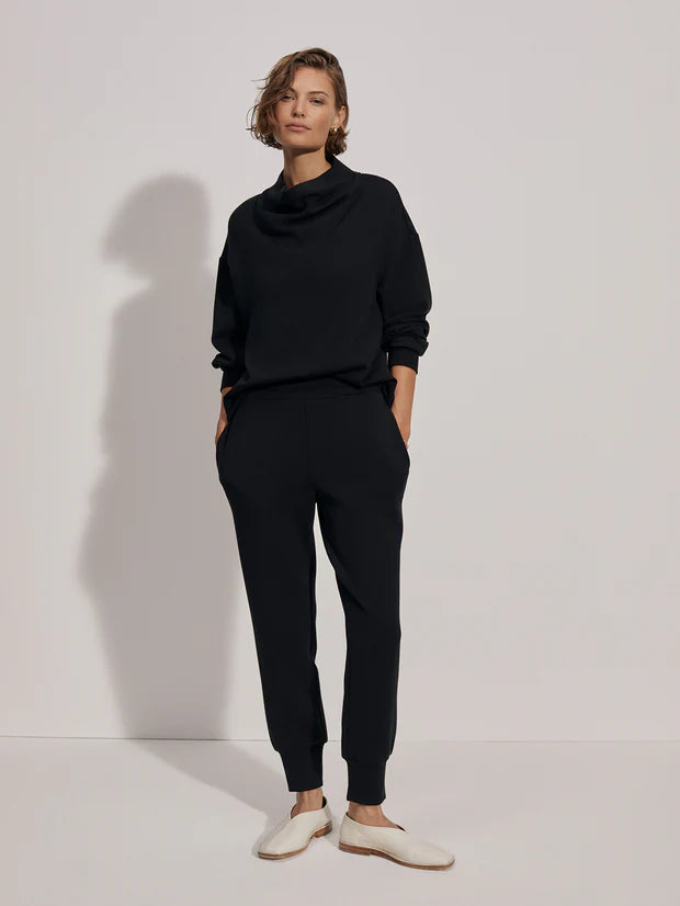 The Slim Cuff Pant 27.5" Black