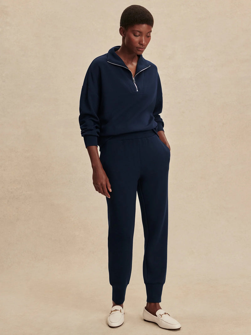 The Slim Cuff Pant 27.5" Navy