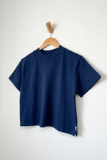 Sunset Mock Neck Tee Midnight