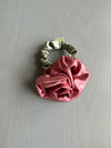 Rosette Scrunchie Tea Rose