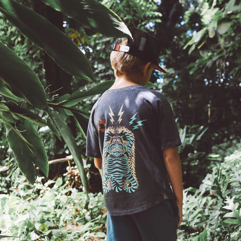 Tiger Style Raglan Tee
