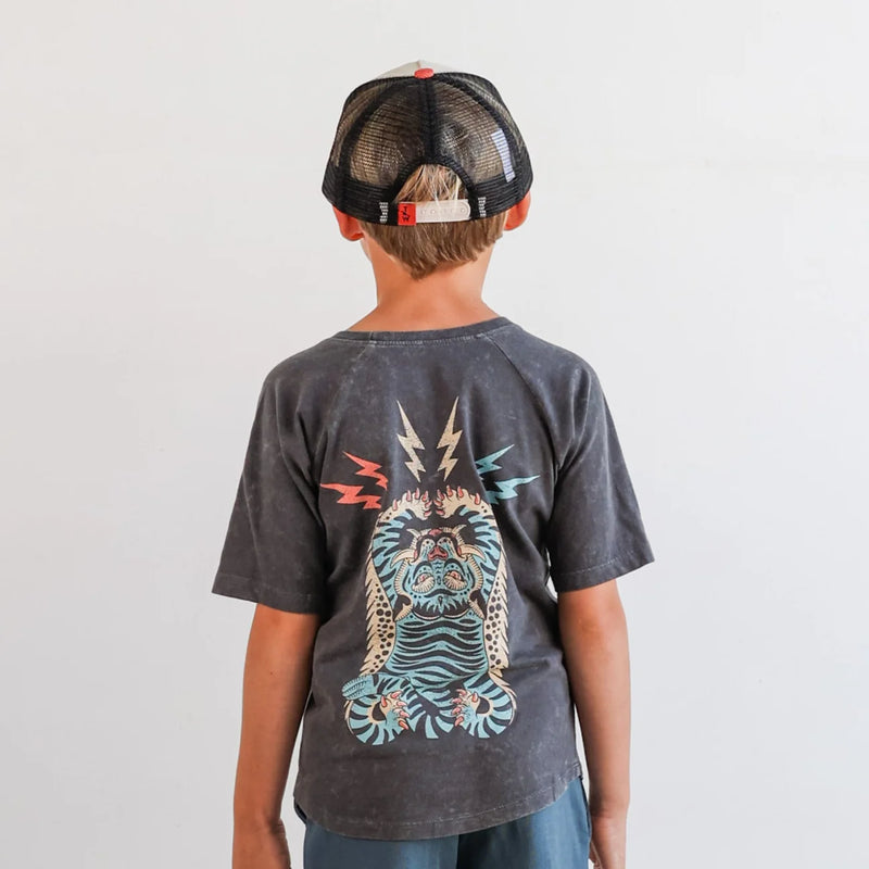 Tiger Style Raglan Tee