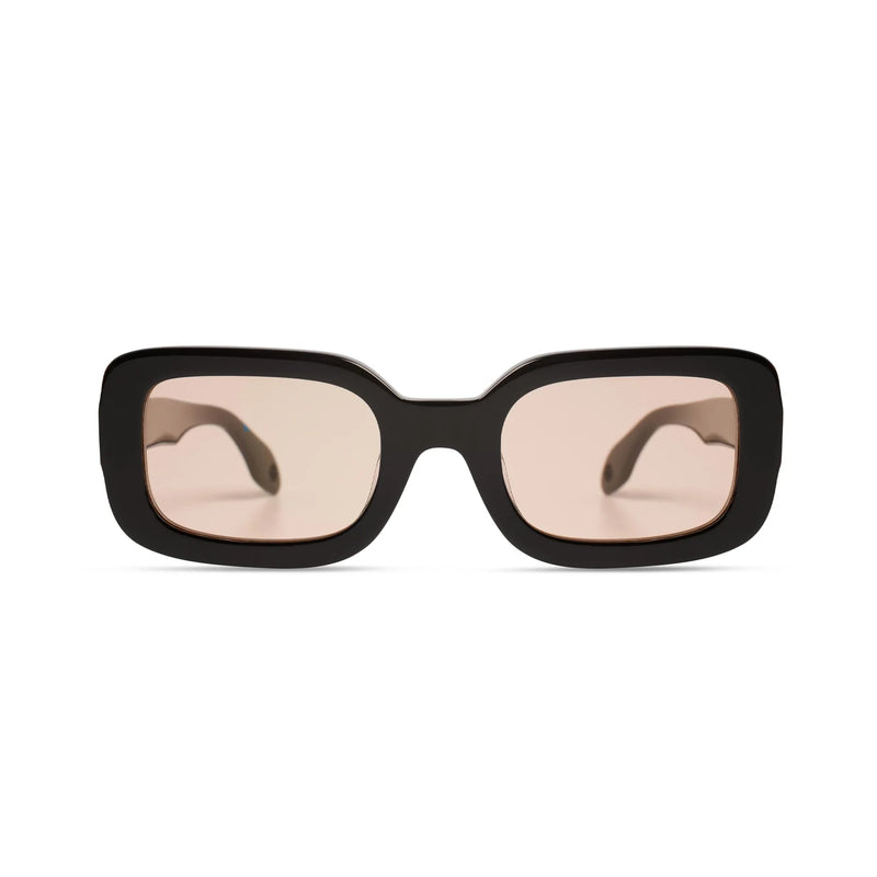 Lexi in Gloss Black Brown Lens