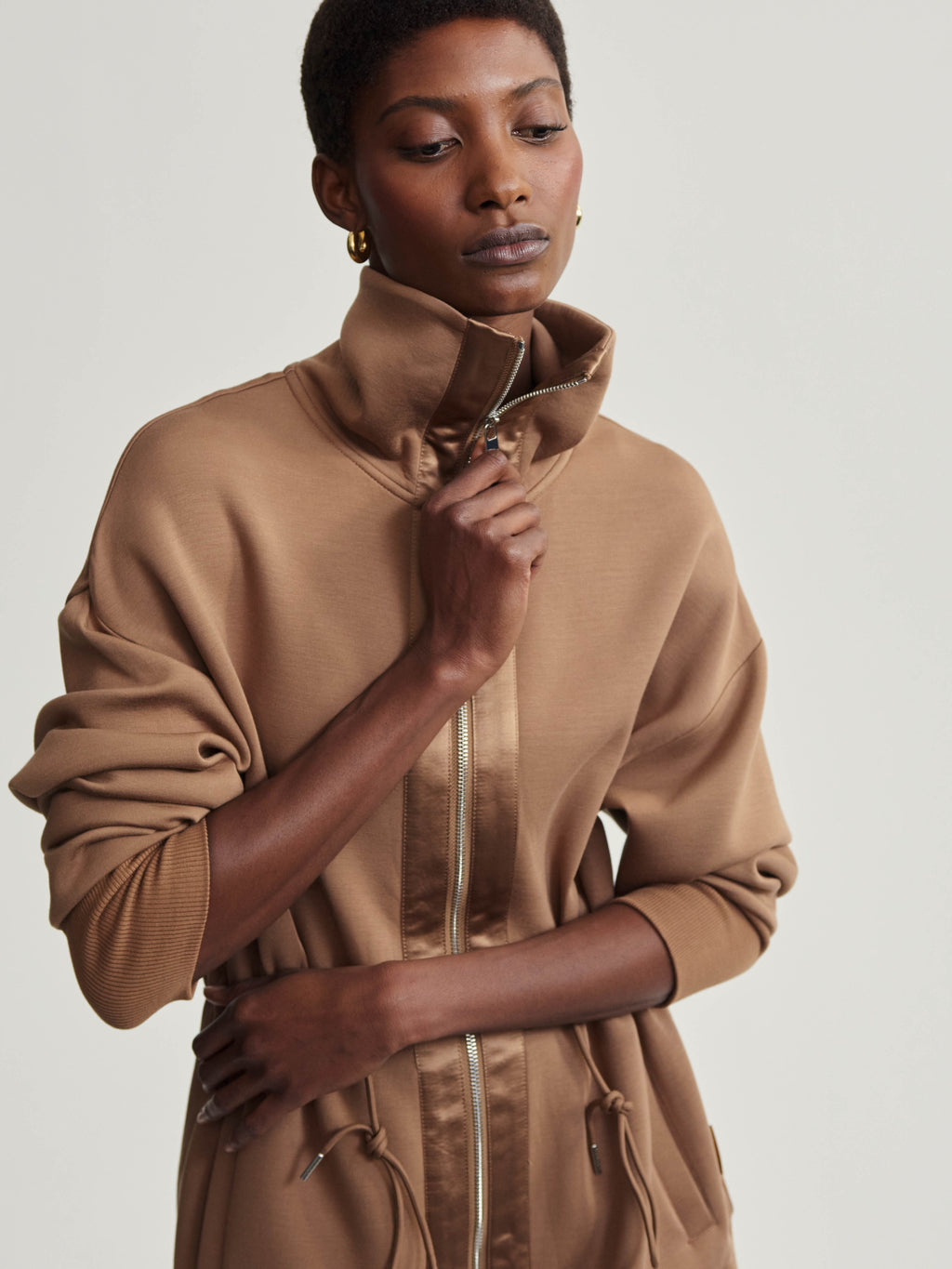 Ridgefield Longline Jacket Golden Bronze