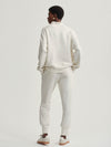 Oakdale Sweat Ivory Marl Fleck