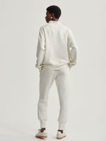 Oakdale Sweat Ivory Marl Fleck