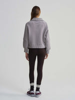 Milano Half Zip Sweat 2.0 Coco Berry/Egret