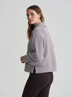 Milano Half Zip Sweat 2.0 Coco Berry/Egret