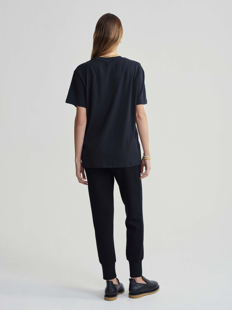 Leighton Boyfriend Tee Black