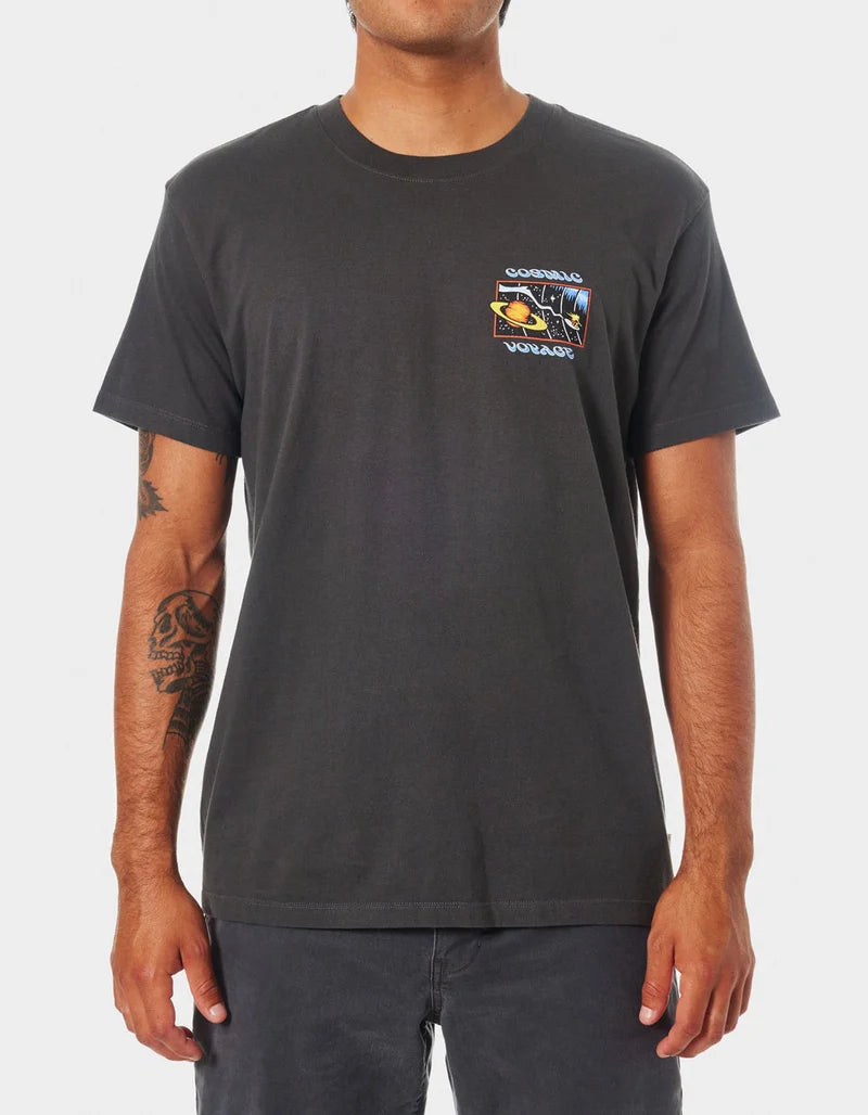 Voyage Tee Black Wash