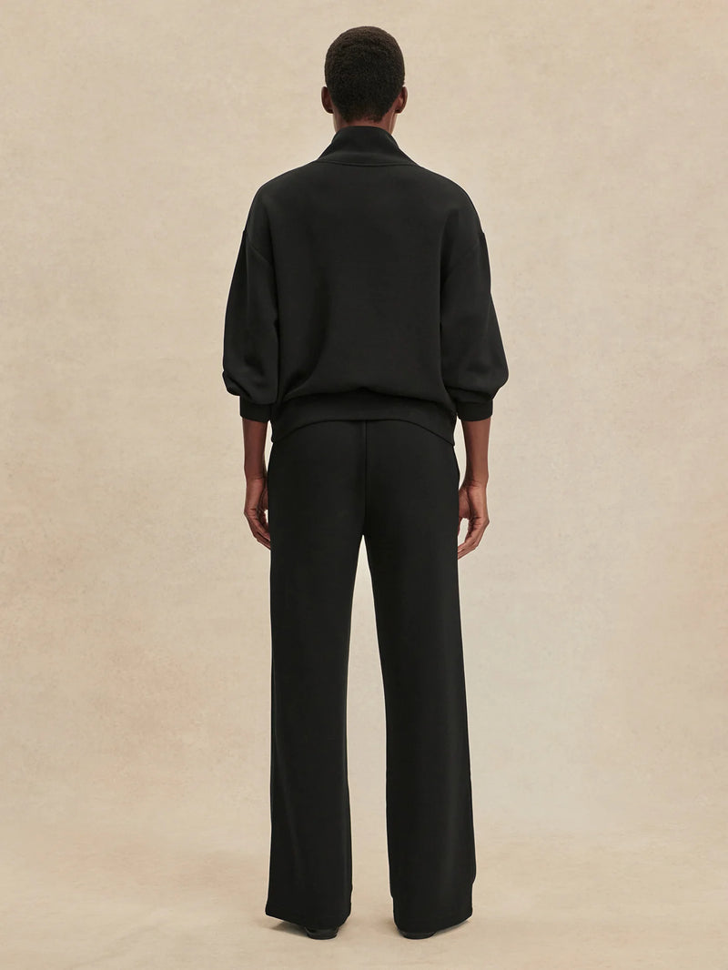 The Wide Leg Pant 30" Black