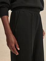 The Wide Leg Pant 30" Black
