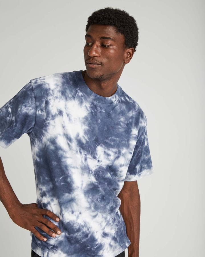 Men's Relaxed SS Tee Blue Storm