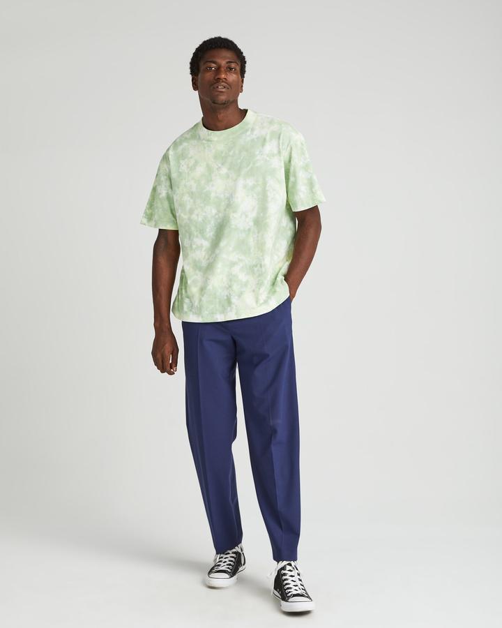 Men's Relaxed Tee Green Storm