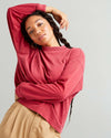 Long Sleeve Pullover Red Velvet