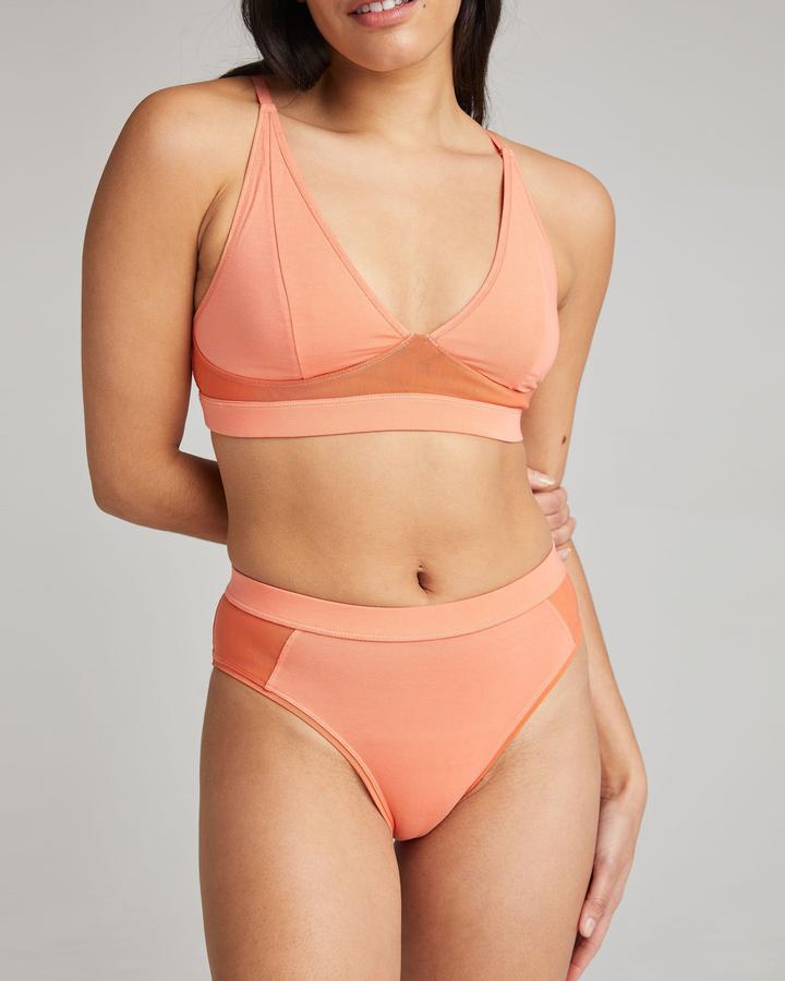 High Cut Brief Flamingo