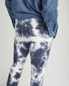 Men's Recycled Fleece Tapered Sweatpant Blue Storm