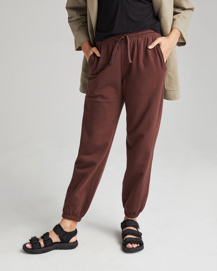 Recycled Fleece Sweatpant Truffle