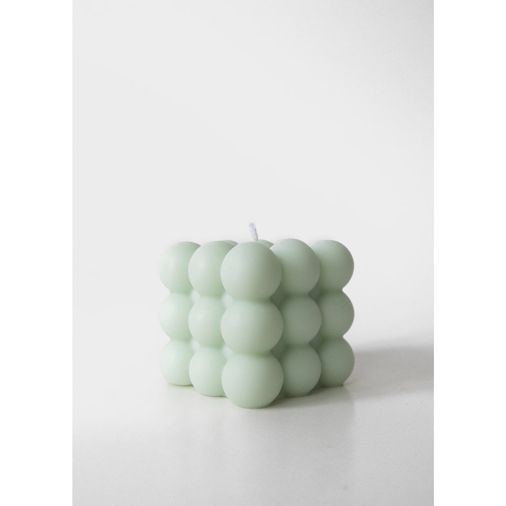 Minted Soy Beeswax Cloud Candle