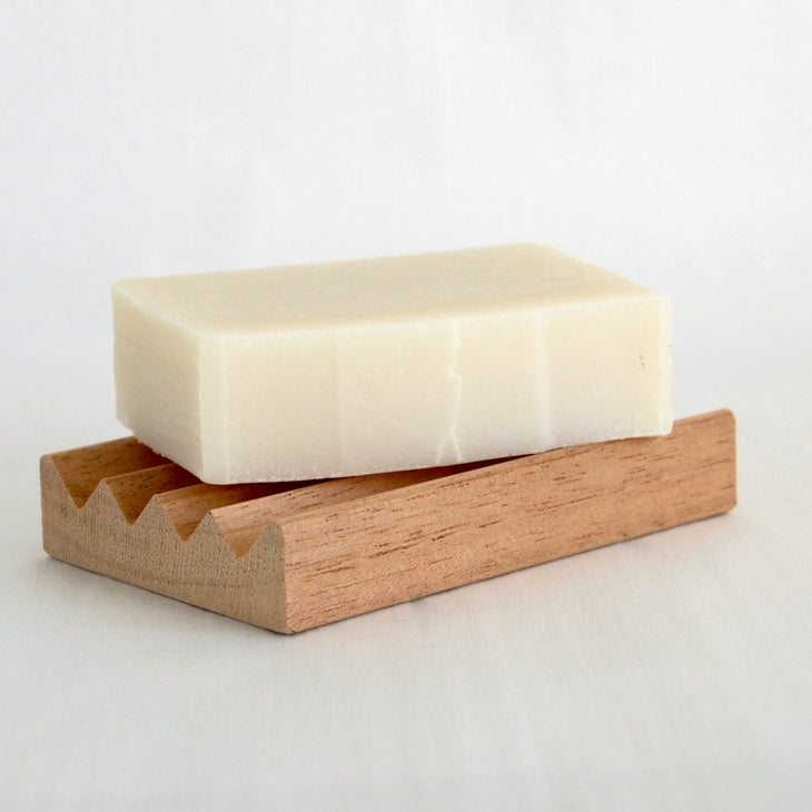 Natural Wood Soap Dish Beech