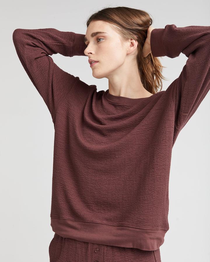 Bounce Knit Unwind Pullover Truffle