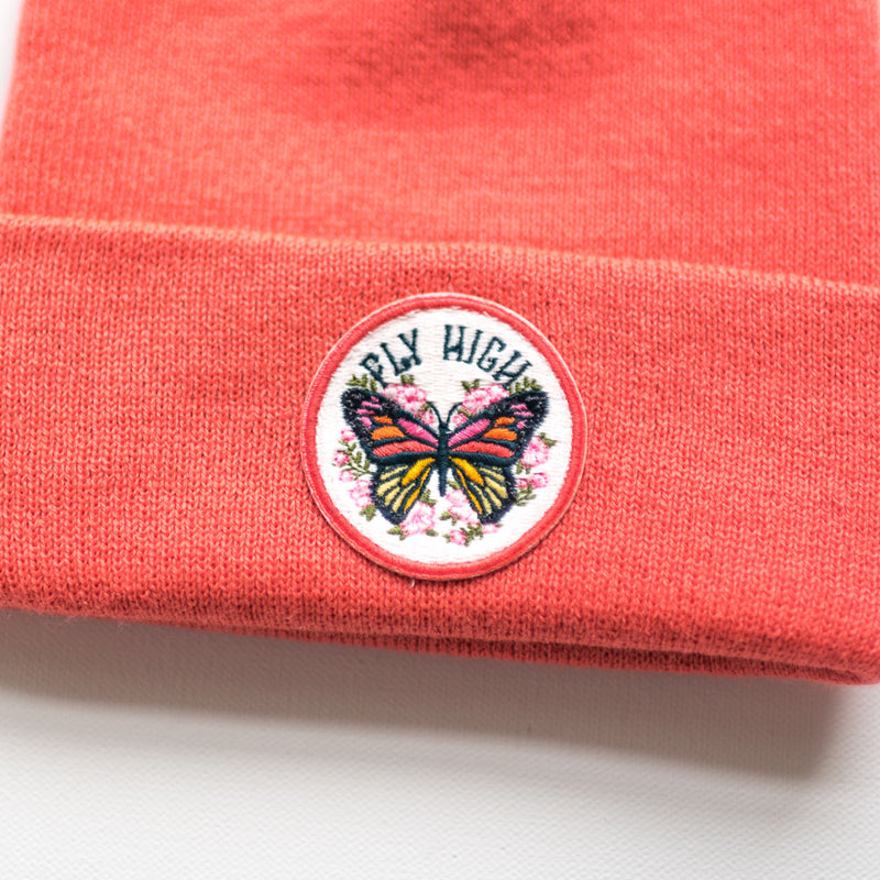 Fly High Coral Infant/Toddler Beanie