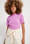 Organic Cotton Jazz Mock Neck Cyber