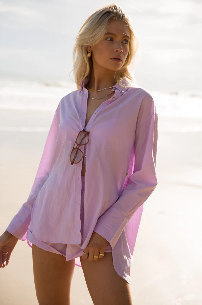 Malibu Shirt Set Orchid