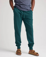 Men's Recycled Fleece Tapered Sweatpant Reflecting Pond