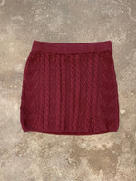 Lizzy Maroon Skirt