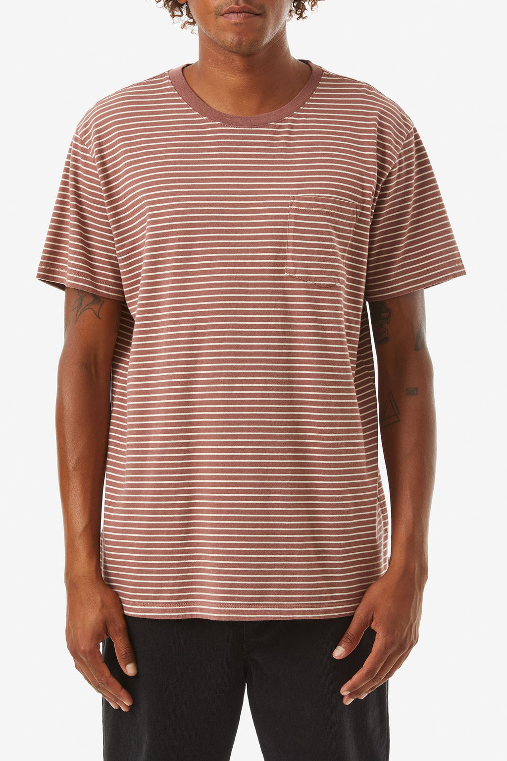 Finley Pocket Tee Clay/Wool