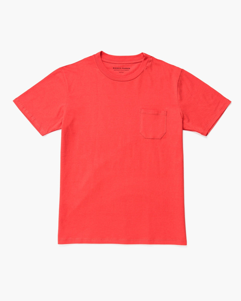 Midweight Crew Tee Red