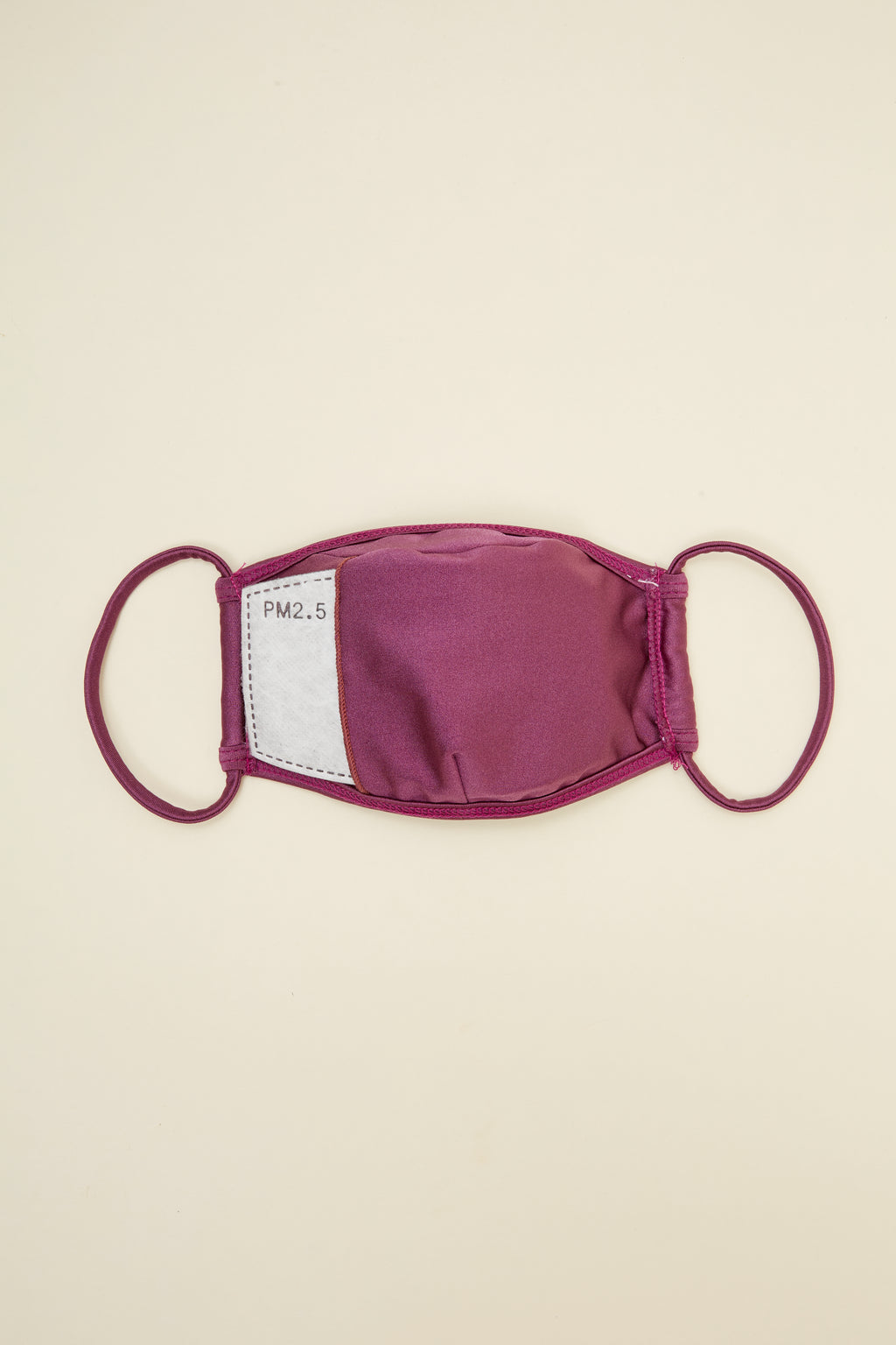 Face Mask Shiny Tricot Violet