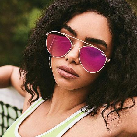 Quay Dragonfly Matte Gld/Pnk