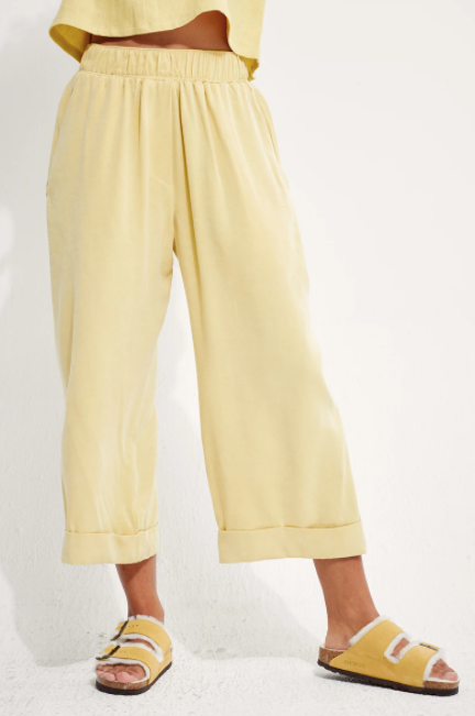 Tencel Fleur Pants Lime