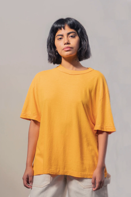 Tomboy Hemp Tee Poppy