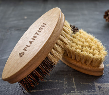 Sisal & Palm Vegetable Brush