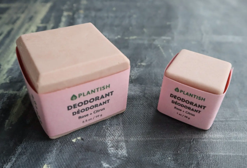 Zero Waste Deodorant Tube - Rose & Citrus Mini 0.7oz