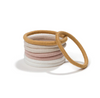 Plastic Free Mondo Round Hair Ties Golden Fibres