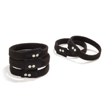 Plastic Free Hair Ties Black