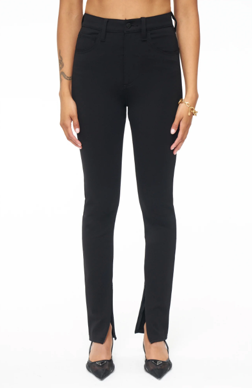 Kendall Scuba Skinny With Zippers